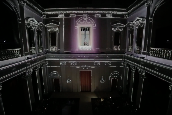 VIDEO MAPPING RINASCIMENTO FW 15-16 OPENING